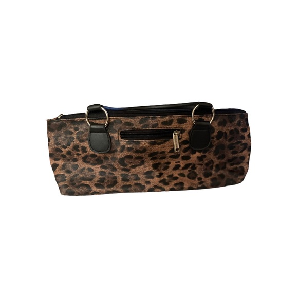 Prime ware wine clutch bag thermal insulation cheetah print - Picture 5 of 5